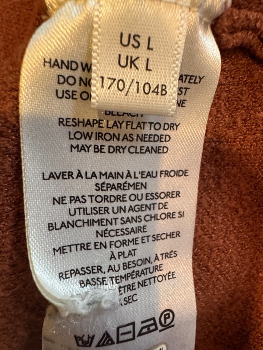Anthropologie Women’s Turtleneck Sweater - Rust Brown - Picture 7 of 9